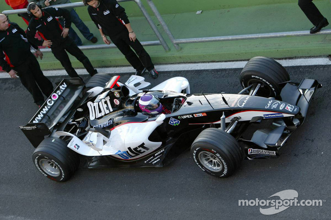 Minardi Formula 1 Test,