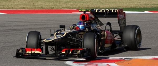 15.11.2013- Free Practice 2, Romain Grosjean (FRA) Lotus F1 Team E21