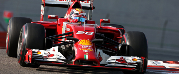 F1 Testing Abu Dhabi, UAE 25 - 26 November 2014