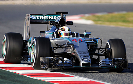 F1 Testing Barcelona, Spain 26 February - 1 March 2015