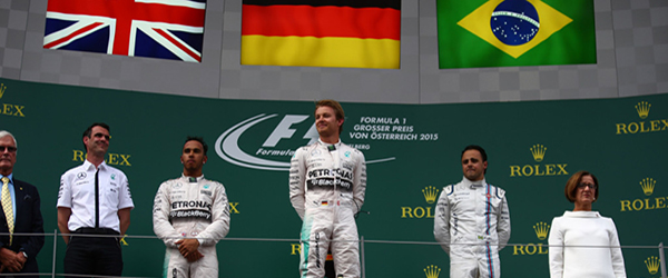 Austrian Grand Prix, Red Bull Ring 18 - 21 June 2015